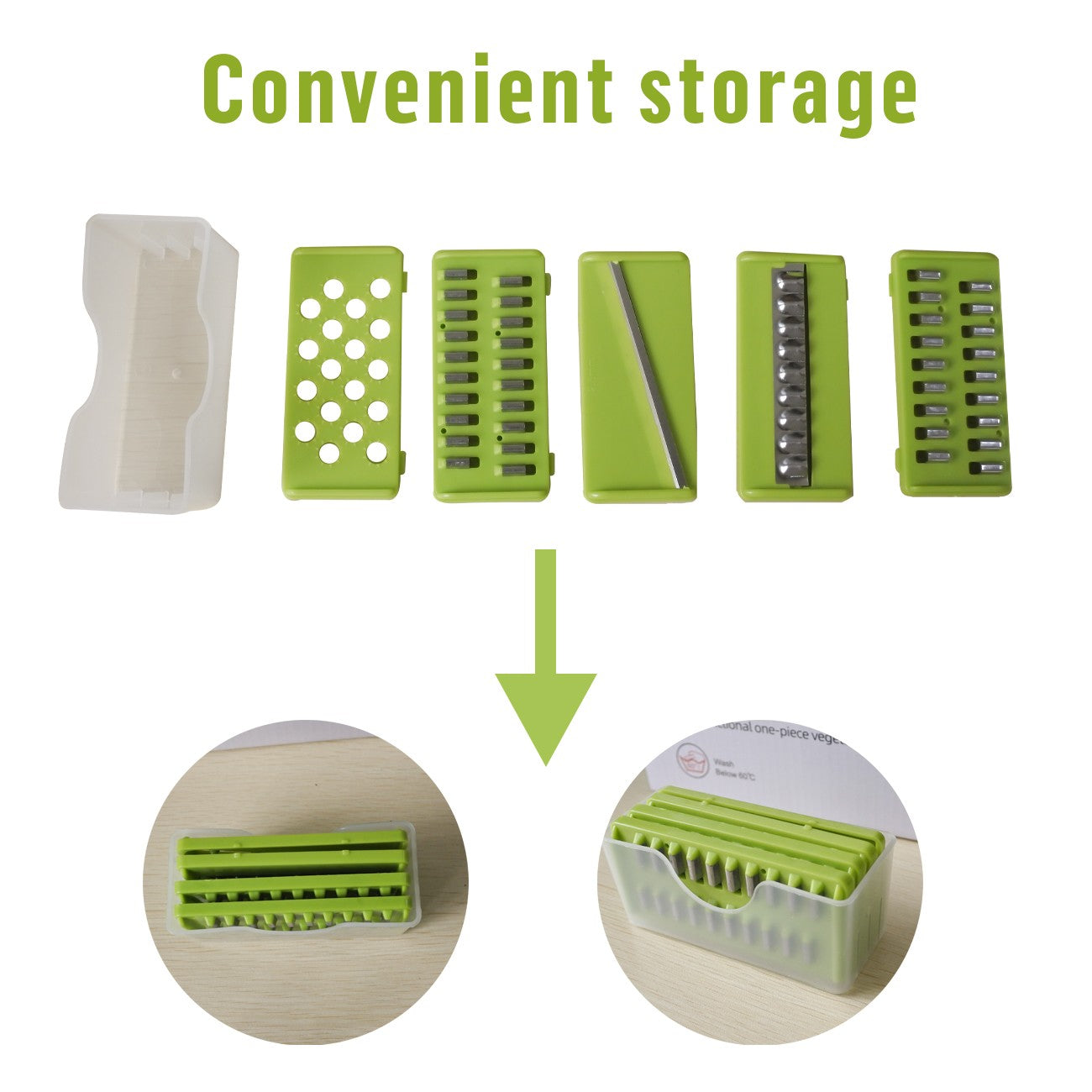 15-in-1 Multi-Function Vegetable Slicer & Chopper — Fast & Safe Food Prep